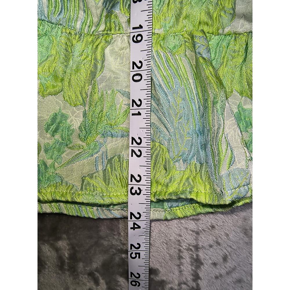 Lulus Atlia Lime Green Jacquard Bustier Mini Dress - Size L - NWT - Picture 8 of 12